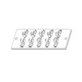 Product Image of 105662-02, Low Voltage Terminal Strip, 10 Position, 24F09