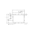 Product Image of 107227-01, Uln Collector Box Gasket, 8.25 X 11.07 X 0.125", 24L21