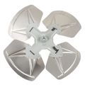 Product Image of Lau Industries 27H2301, Fan Blade, 18" Diameter, 4-Blade, 22 Pitch, 1/2" Bore, Ccw Facing Discharge, 27H23