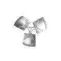 Product Image of Revcor 100060-20, Fan Blade, 22" Diameter, 3-Blade, 30 Pitch, 1/2" Bore, Ccw Facing Discharge, 28W35