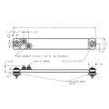 Product Image of 100617-02, Strip Heater, 500 Watt, 575 Vac, 11-3/4" Oal, 76W38
