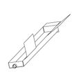 Product Image of Lb-61401Cd, Metal Drain Pan Assembly, 40 X 5.5 X 2.63 Inch, 91L06