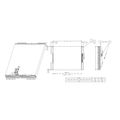 Product Image of 604922-16, Indoor Coil Slab, With Manifold & Rfc, 10 Ton Packaged Unit, 98W90