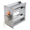 Product Image of Zone Damper, Rectangular, Side Mount, 10" X 10", 6732L, X4228