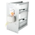 Product Image of Zone Damper, Rectangular, Bottom Mount, 10" X 12", 6823L, X4260