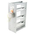 Product Image of Zone Damper, Rectangular, Bottom Mount, 10" X 16", 6825L, X4262
