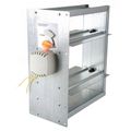 Product Image of Zone Damper, Rectangular, Bottom Mount, 12" X 14", 6834L, X4267