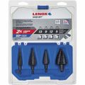 Product Image of 4-Piece High-Speed Steel Step Drill Bit Set, 30929VB30929