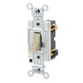 Product Image of 20 Amp, 120/277v Toggle 4-Way AC Quiet Switch, Commercial Grade (Ivory), CSB4-20I