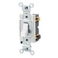 Product Image of 20 Amp, 120/277v Toggle 4-Way AC Quiet Switch, Commercial Grade (White), CSB4-20W