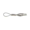 Product Image of .620 to .740", Flexible Rope Eye, Pulling Wire Mesh Grip, L8512
