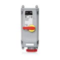Product Image of 100A 277/480V 3-Phase, IEC 60309-1 & 60309-2, 4P, 5W, Pin & Sleeve Mechanical Interlock (Red), 5100MI7WLEV