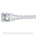 Product Image of Strain Relief Grip, 0.52-0.73" Cable Diameter, 7.5" Mesh Length, 3/4" NPT, Galvanized Steel Mesh, L7504-100