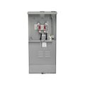 Product Image of 8 Circuit 8 Space Outdoor Meter Main Combo, Ringless w/ Internal Trough (200A), LS820-BTD