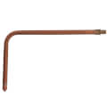 Product Image of 1/2" ProPEX Brass x 1/2" Copper Stub Elbow, 13" x 8" (Lead Free Brass)