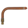 Product Image of Copper Stub Ell, 3/4" PEX x 3/4" Copper, 4" x 8" (Lead Free Brass)