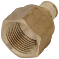 1/2" ProPEX x 3/4" NPT Female Adapter (Lead Free Brass)