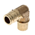 Product Image of 1/2" ProPEX x 1/2" Male Sweat Elbow (Lead Free Brass)