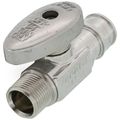 Product Image of ProPEX Full-Port Straight Stop Valve, 1/2" PEX x 3/8" OD Comp. (Lead Free Brass)