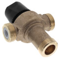 Product Image of 3/4" FNPT Union HydroGuard Thermostatic Tempering Valve (80°- 120°F)