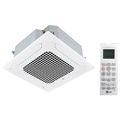 Product Image of 36,000 BTU, R-32, 22 SEER2 3 x 3 4-Way Ceiling Cassette High Efficiency Single Zone Heat Pump w/out Grill (Indoor Unit)