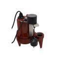 Product Image of LE51AV-2 1/2 HP, Sewage Pump, 1 PH, 115v, Vertical Float,  25' Cord, 2" Discharge, Auto