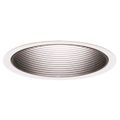 Product Image of Lytecaster 5" Downlight Basic Baffle Reflector Recessed Trim (White), 1076WH