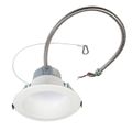 Product Image of 6" Baffle Dual-CCT Select Commercial LED Retrofit Downlight, 2700/3000K, Dimmable (White), CR6RLMCCT