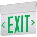 Product Image of EDG Single Face Edge-Lit LED Exit Sign, 120/277V (Green Letters), EDG-1-G-EL-M6