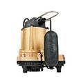 Product Image of 6EC-CBA-SFS 1/3 HP Bronze Sump & Light Effluent Pump, Snap Action Float, 20' Cord