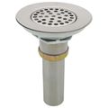 Product Image of Type 304 Stainless Steel Body w/ Perforated 3" Grid Strainer, Stainless Steel Tailpiece, LK18B