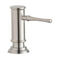 Product Image of 2-1/8" x 5-1/16" x 3-1/2" Soap/Lotion Dispenser (Lustrous Steel)