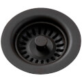 Product Image of Drain Fitting with Removable Basket Strainer and Rubber Stopper Mocha, LKQS35MC