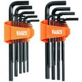 Product Image of 22 Piece L-Style Long Hex Key Set, SAE/Metric