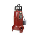 Product Image of 2 HP Auto Omnivore Grinder Pump w/ Wide-Angle Piggyback Float Switch - 208/230v - 25 ft Cord