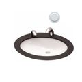 Product Image of LT587#01 19" x 15" Undercounter Lavatory Sink (Cotton White)