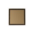 Product Image of 5" x 5" LTD 5 Tile Insert Complete Kit w/ Cast Iron Drain Body, 2" Outlet (Satin Bronze)