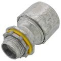 Product Image of 1/2" Zinc Liquid Tight Fitting for PVC Jacketed MC Cable and Teck 90 Cable
