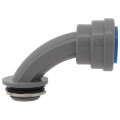 Product Image of 3/4" Liquid Tight Non-Metallic Push Install 90-Degree Elbow