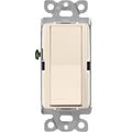 Product Image of Claro Single Pole Switch 15a (Light Almond)