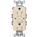 Product Image of Claro 15a GFCI Self Testing Receptacle (Light Almond)