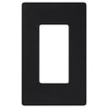 Product Image of Claro Wall Plate 1 Gang (Black)