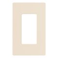 Product Image of Claro Wall Plate 1 Gang (Light Almond)