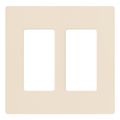 Product Image of Claro Wall Plate 2 Gang (Light Almond)