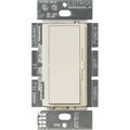 Product Image of Diva 0-10V fluorescent/LED Paddle & Dimmer Switch, 1 Pole 3-Way 120-277V, 8A (Light Almond)