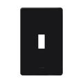 Product Image of Fassada 1-Gang Traditional Wall Plate (Black)