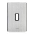 Product Image of Fassada 1-Gang Traditional Wall Plate (Stainless Steel)