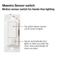 Product Image of Maestro 1 Pole Occupancy Sensor Switch, 120V, 2A (Hot)