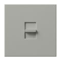 Product Image of Nova 3-Wire Dimmer for Ballasts/LED Drivers 15.3, 1-Pole, 120V, Small Control,w/ Wall Plate, Gray