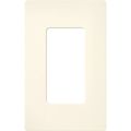Product Image of Claro 1 Gang Wall Plate for Decorator/Rocker Switches, Satin (Biscuit)